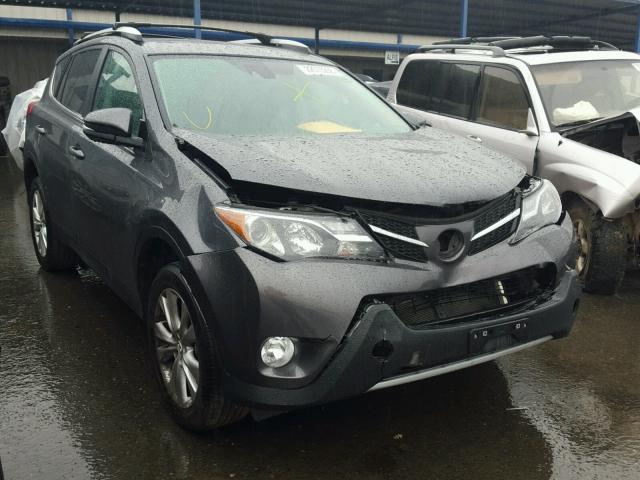 2T3YFREV5EW103671 - 2014 TOYOTA RAV4 LIMIT GRAY photo 1