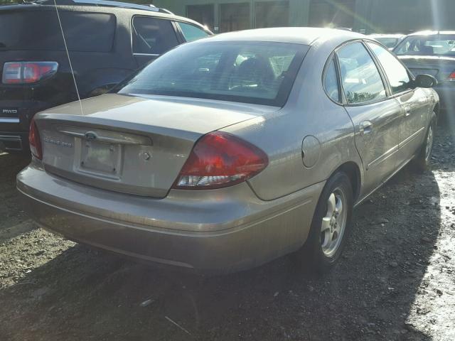 1FAFP55S84A185496 - 2004 FORD TAURUS SES GOLD photo 4