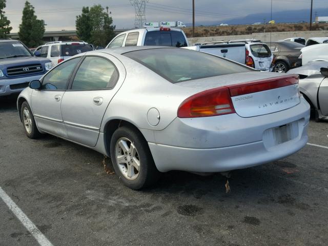 2B3HD46R74H697092 - 2004 DODGE INTREPID S ნაცრისფერი ფოტო 3