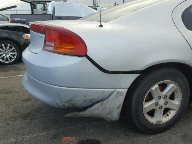 2B3HD46R74H697092 - 2004 DODGE INTREPID S ნაცრისფერი ფოტო 9