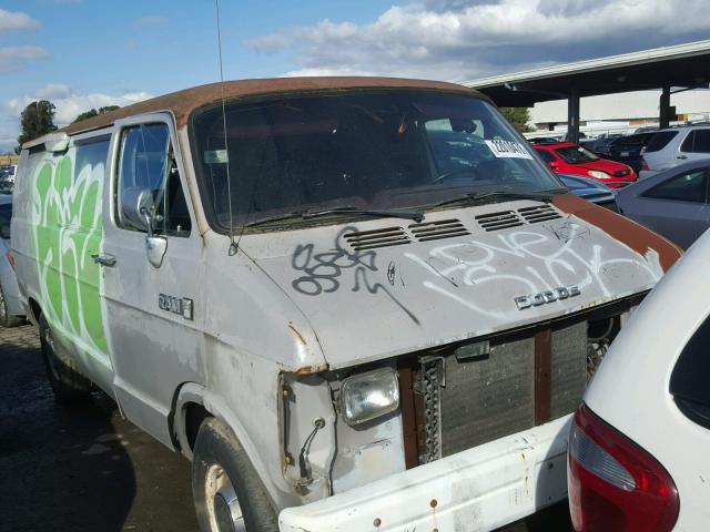 2B6HB21Y2KK352032 - 1989 DODGE RAM VAN B2 SILVER photo 1