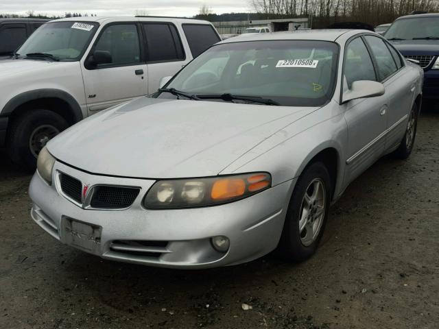 1G2HX54K224100320 - 2002 PONTIAC BONNEVILLE SILVER photo 2