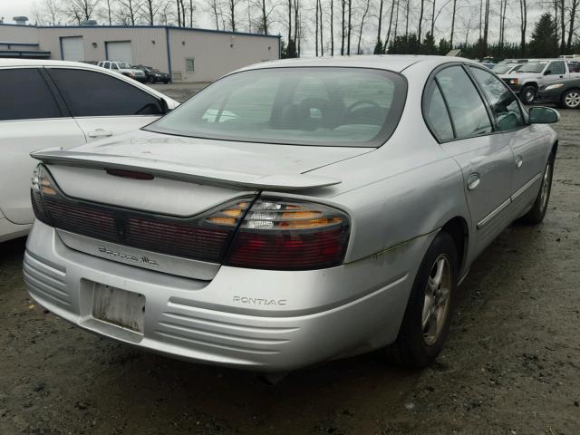 1G2HX54K224100320 - 2002 PONTIAC BONNEVILLE SILVER photo 4