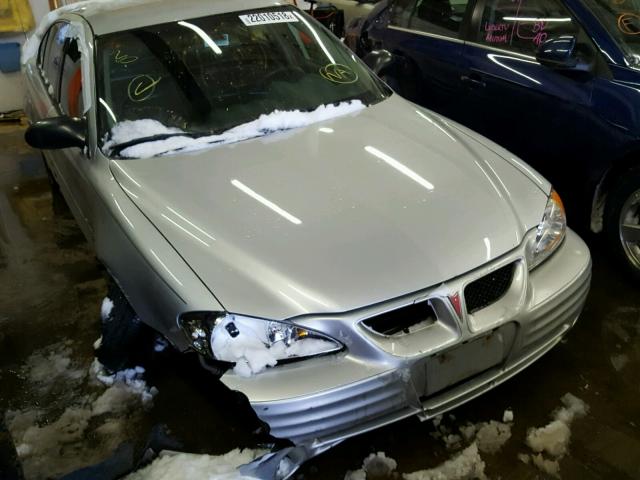 1G2NF52F92C277058 - 2002 PONTIAC GRAND AM S ვერცხლისფერი ფოტო 1