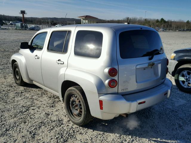 3GNBAADB8AS543427 - 2010 CHEVROLET HHR LS BLACK photo 3