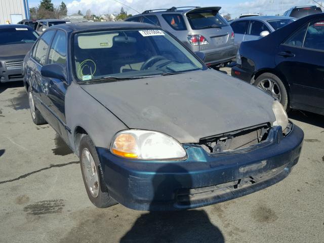 2HGEJ8547VH572362 - 1997 HONDA CIVIC EX მწვანე ფოტო 1