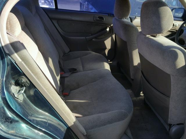 2HGEJ8547VH572362 - 1997 HONDA CIVIC EX მწვანე ფოტო 6