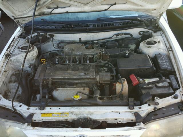 2T1BB02E5TC155228 - 1996 TOYOTA COROLLA DX WHITE photo 7