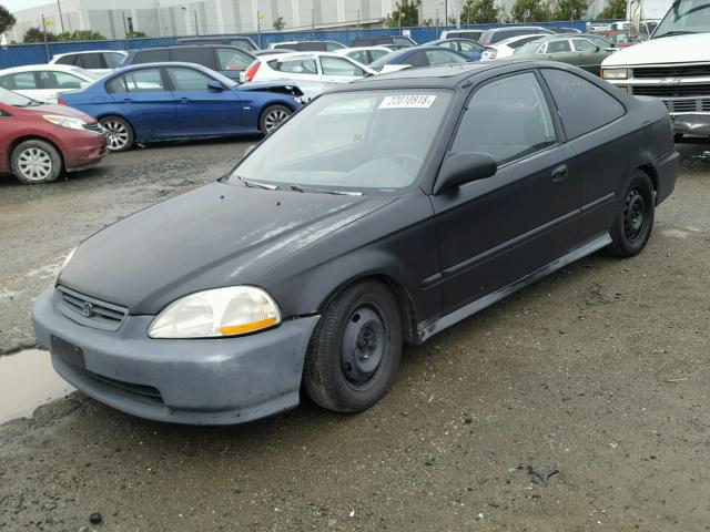 1HGEJ824XVL032558 - 1997 HONDA CIVIC EX BLACK photo 2