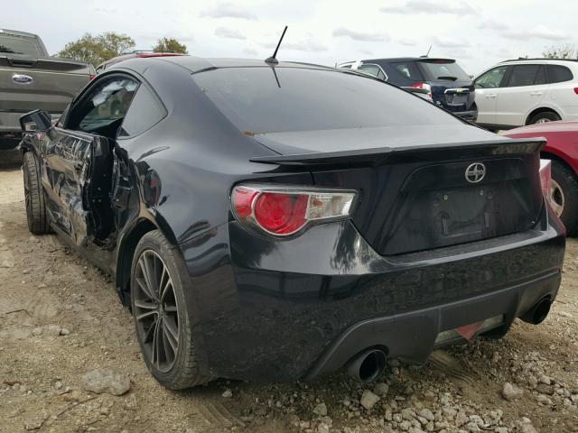 JF1ZNAA10E9700423 - 2014 TOYOTA SCION FR-S 黑色 照片 3