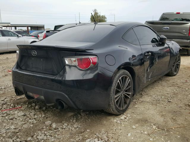 JF1ZNAA10E9700423 - 2014 TOYOTA SCION FR-S 黑色 照片 4