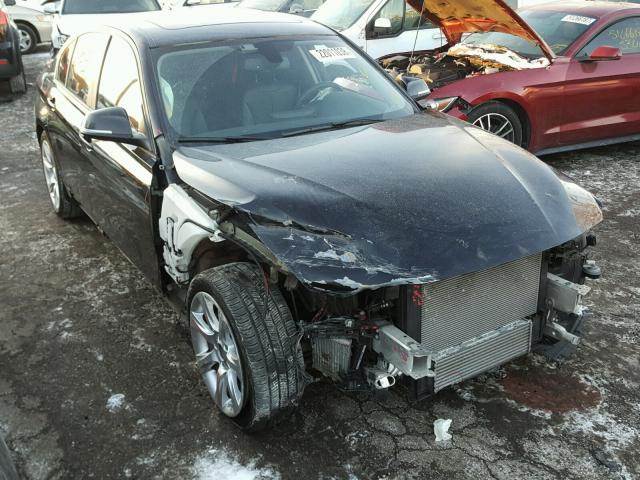 WBA3B9G58ENR92148 - 2014 BMW 335 XI Սև լուսանկար 1