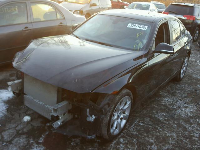 WBA3B9G58ENR92148 - 2014 BMW 335 XI Սև լուսանկար 2