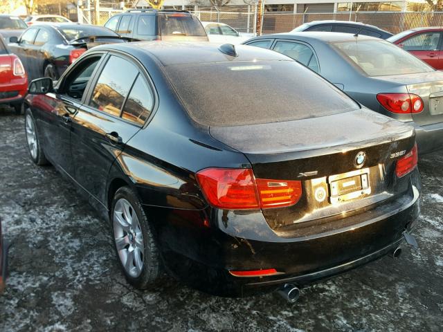WBA3B9G58ENR92148 - 2014 BMW 335 XI Սև լուսանկար 3