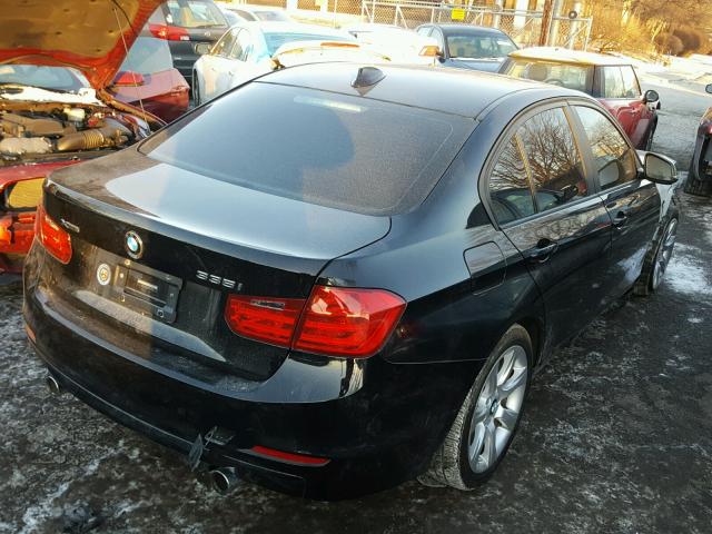 WBA3B9G58ENR92148 - 2014 BMW 335 XI Սև լուսանկար 4