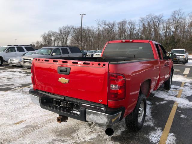 1GCHK29618E151489 - 2008 CHEVROLET SILVERADO RED photo 4