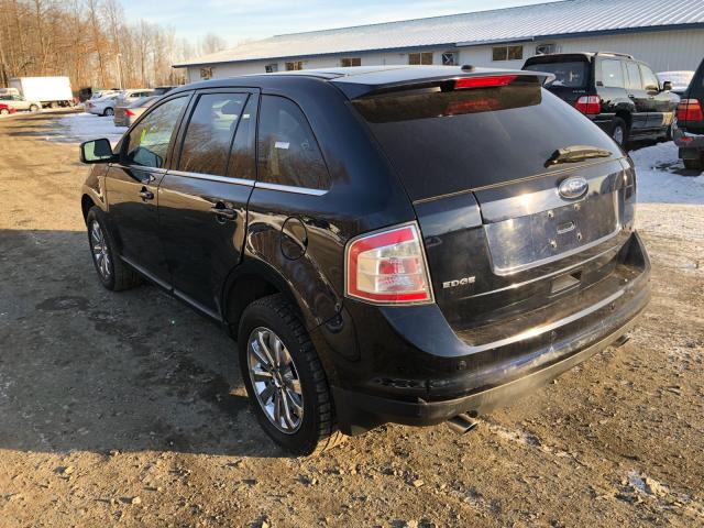 2FMDK49C78BA55261 - 2008 FORD EDGE LIMIT BLACK photo 3