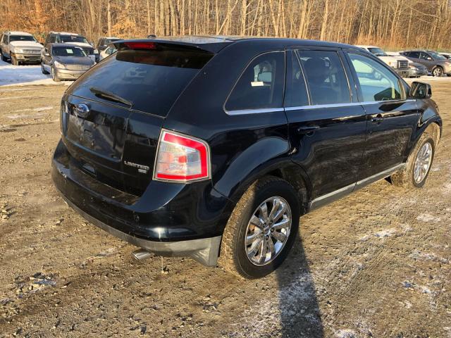 2FMDK49C78BA55261 - 2008 FORD EDGE LIMIT BLACK photo 4