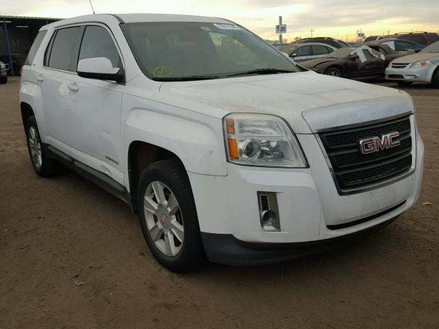 2CTALBEWXA6249312 - 2010 GMC TERRAIN SL WHITE photo 1