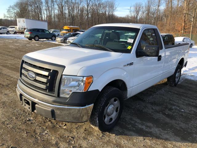 1FTRF12W09KB99565 - 2009 FORD F150 WHITE photo 2