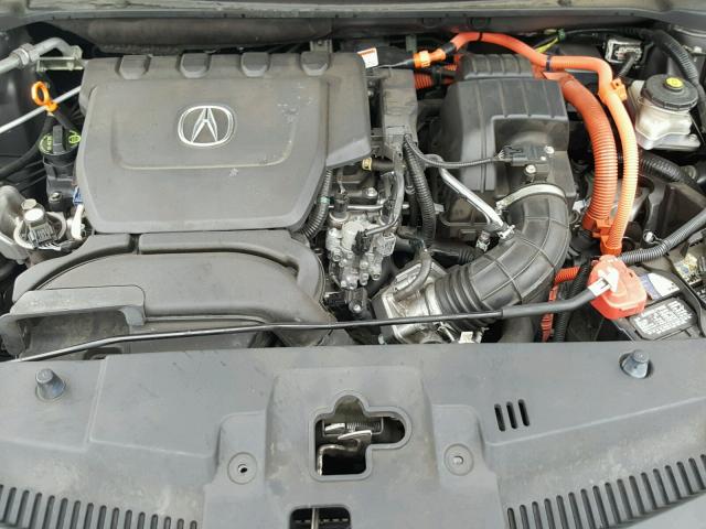 19VDE3F74DE300042 - 2013 ACURA ILX HYBRID GRAY photo 7