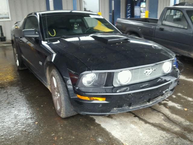 1ZVHT82H175216641 - 2007 FORD MUSTANG GT BLACK photo 1