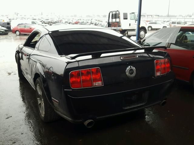 1ZVHT82H175216641 - 2007 FORD MUSTANG GT BLACK photo 3