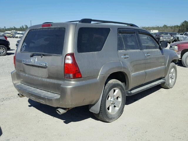 JTEZU14R078088419 - 2007 TOYOTA 4RUNNER SR TAN photo 4