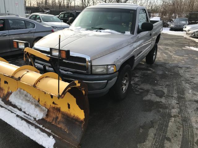 1B7HF16Y2XS312016 - 1999 DODGE RAM 1500 SILVER photo 2