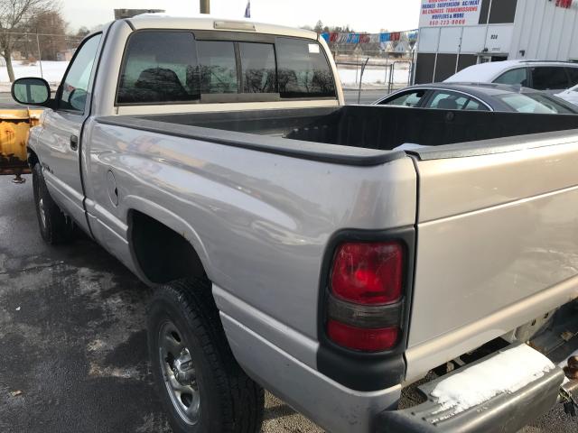 1B7HF16Y2XS312016 - 1999 DODGE RAM 1500 SILVER photo 3