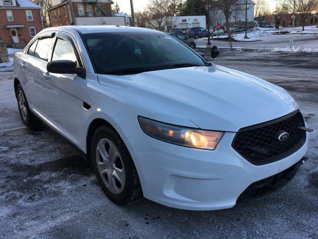 1FAHP2M84DG157771 - 2013 FORD TAURUS POL WHITE photo 1