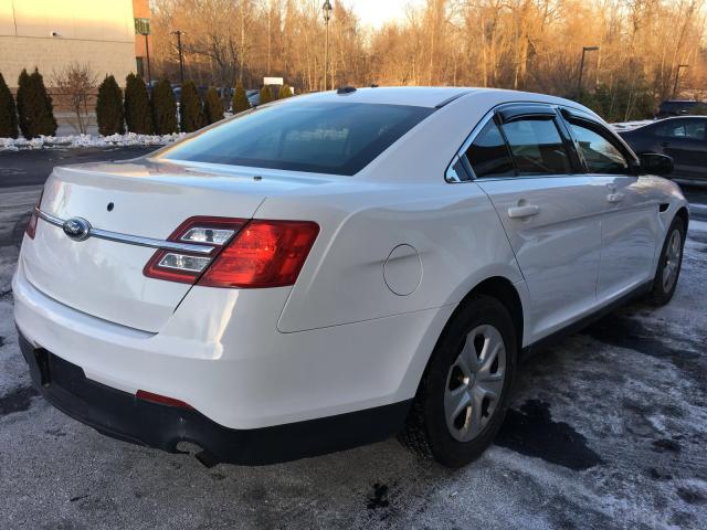 1FAHP2M84DG157771 - 2013 FORD TAURUS POL WHITE photo 4