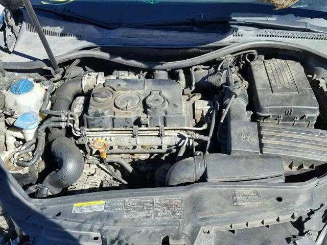 3VWRT71K06M633754 - 2006 VOLKSWAGEN JETTA BLUE photo 7