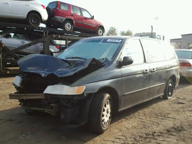 5FNRL18514B124595 - 2004 HONDA ODYSSEY LX CHARCOAL photo 2