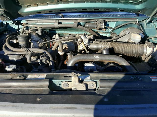 1FTEF14YXTLB51957 - 1996 FORD F150 GREEN photo 7