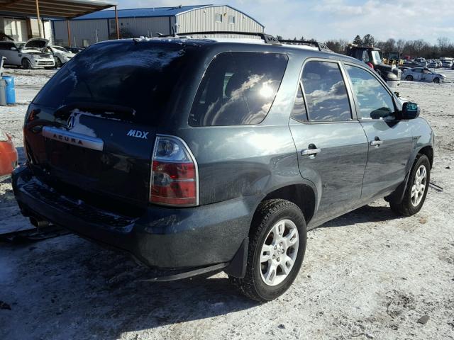 2HNYD18986H537780 - 2006 ACURA MDX TOURIN GRAY photo 4