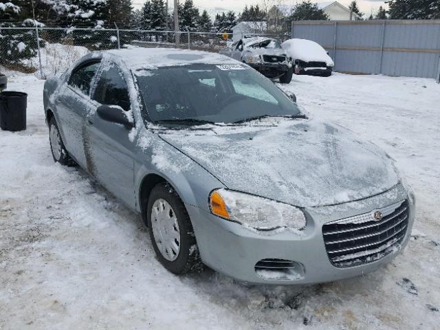 1C3EL46X86N108973 - 2006 CHRYSLER SEBRING SILVER photo 1