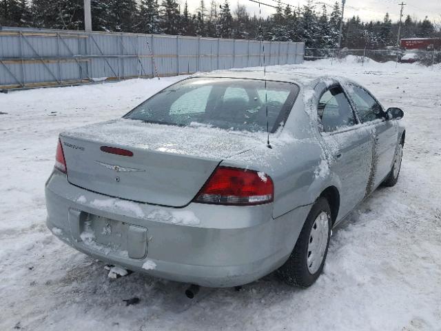 1C3EL46X86N108973 - 2006 CHRYSLER SEBRING SILVER photo 4