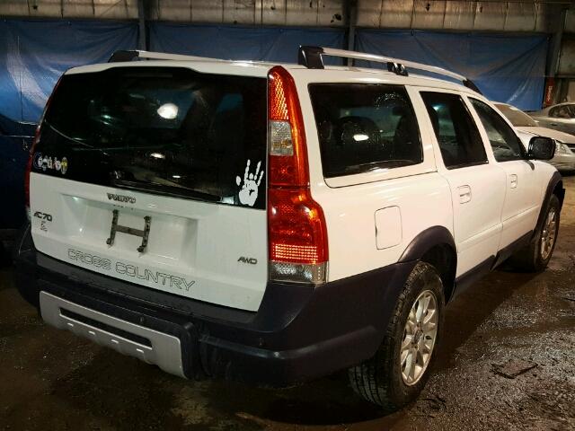 YV4SZ592571259844 - 2007 VOLVO XC70 WHITE photo 4