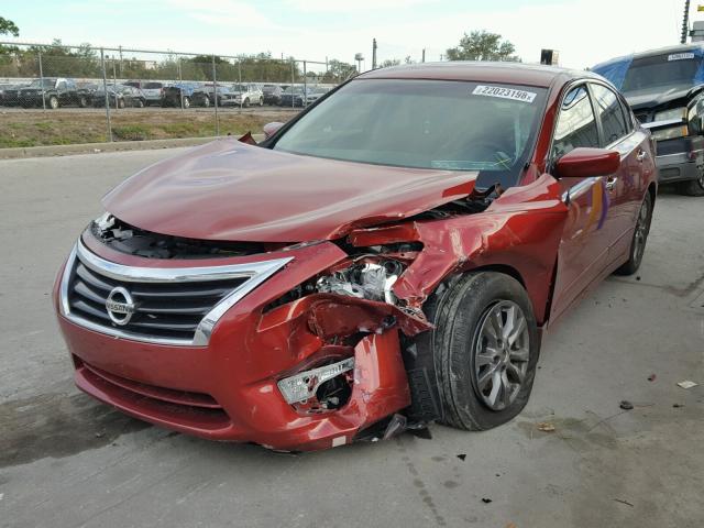 1N4AL3APXFC465942 - 2015 NISSAN ALTIMA 2.5 RED photo 2