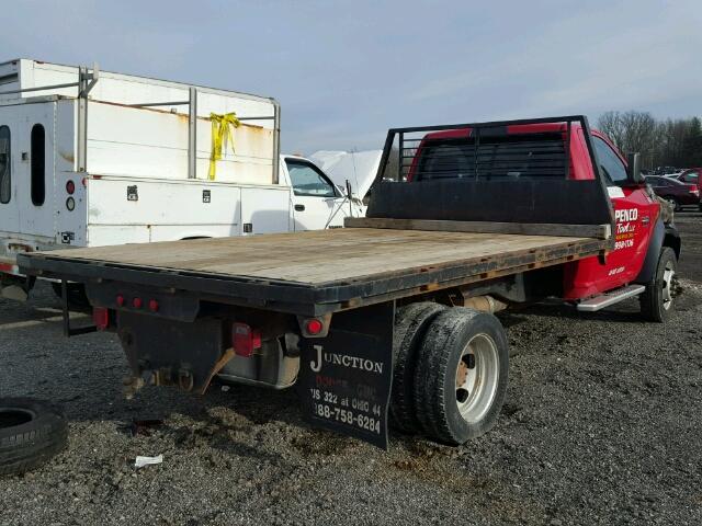 3C7WDNBL1CG105653 - 2012 DODGE RAM 5500 S RED photo 4