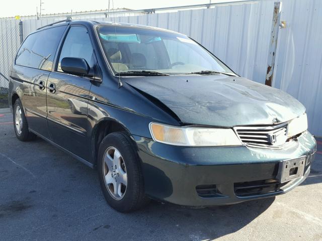 2HKRL18601H554009 - 2001 HONDA ODYSSEY EX GREEN photo 1