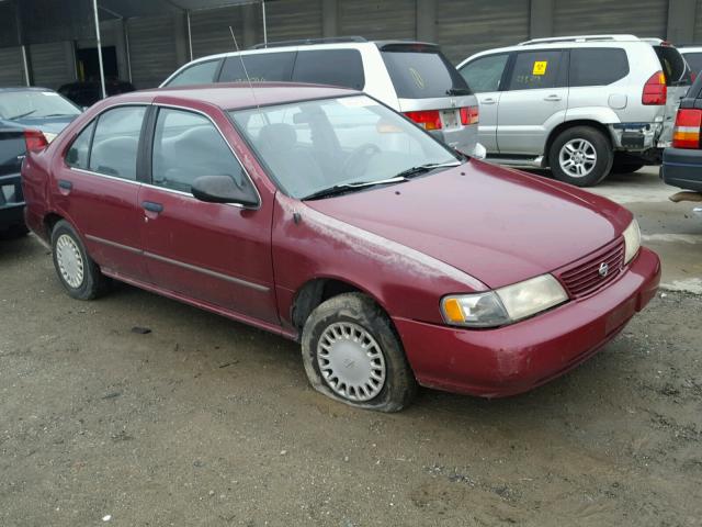 1N4AB41DXVC771522 - 1997 NISSAN SENTRA XE RED photo 1