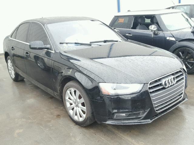 WAUAFAFL3DN041609 - 2013 AUDI A4 PREMIUM BLACK photo 1