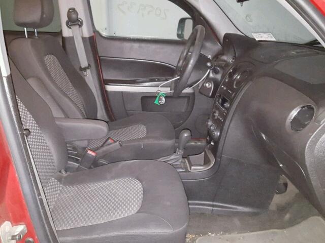 3GNBAADB2AS545142 - 2010 CHEVROLET HHR LS RED photo 5