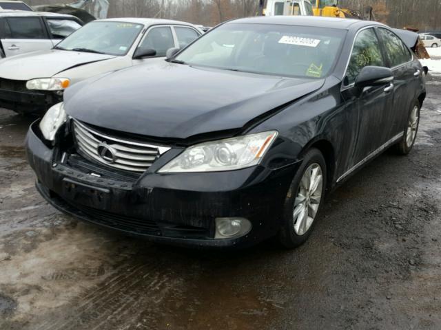 JTHBK1EG3A2358521 - 2010 LEXUS ES 350 BLACK photo 2