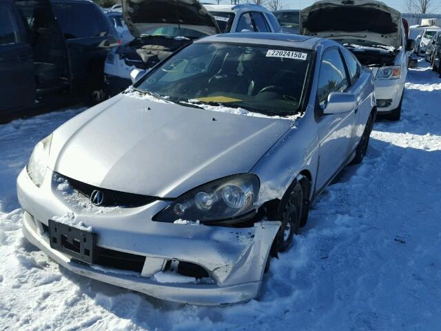 JH4DC54875S800956 - 2005 ACURA RSX SILVER photo 2