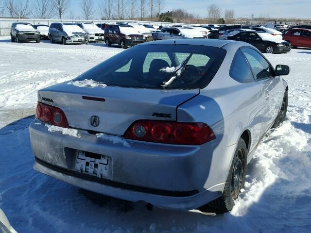 JH4DC54875S800956 - 2005 ACURA RSX SILVER photo 4