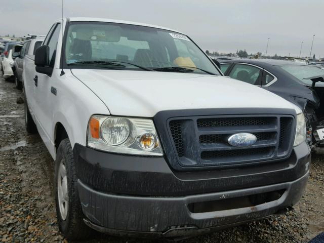 1FTRF12W57KB84475 - 2007 FORD F150 WHITE photo 1