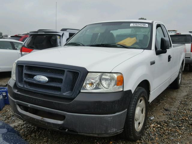 1FTRF12W57KB84475 - 2007 FORD F150 WHITE photo 2